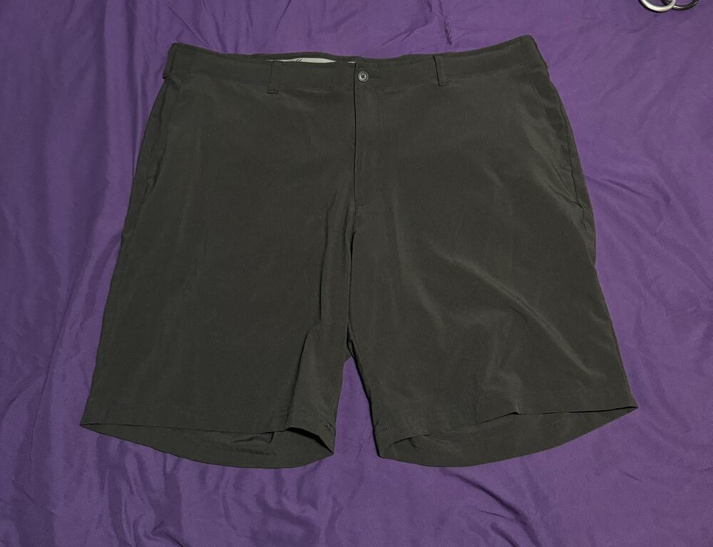 Ben Hogan Shorts Mens 42 in Black Outdoors Golf Casual Comfort Golfer Mens